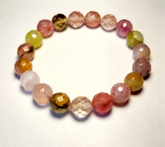 Shades of Pink Stretch Bracelet