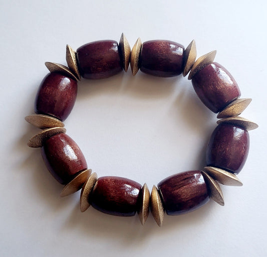 Wooden Stretch Bracelet