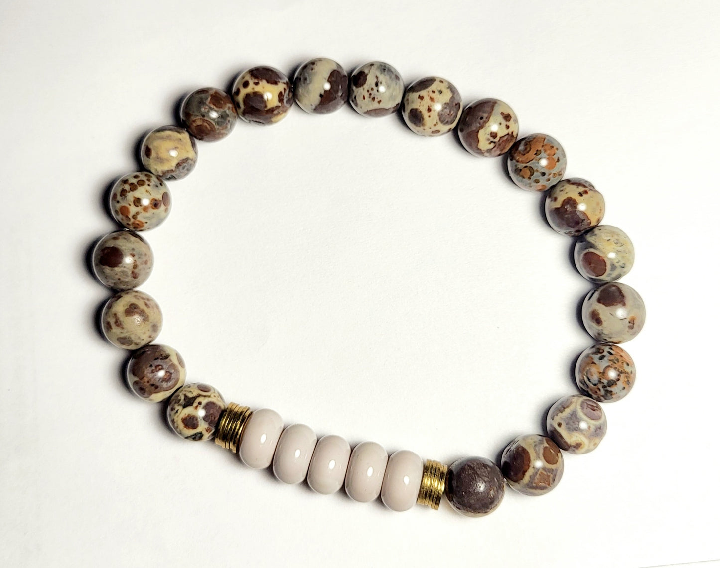 Asteroid Jasper Stretch Bracelet
